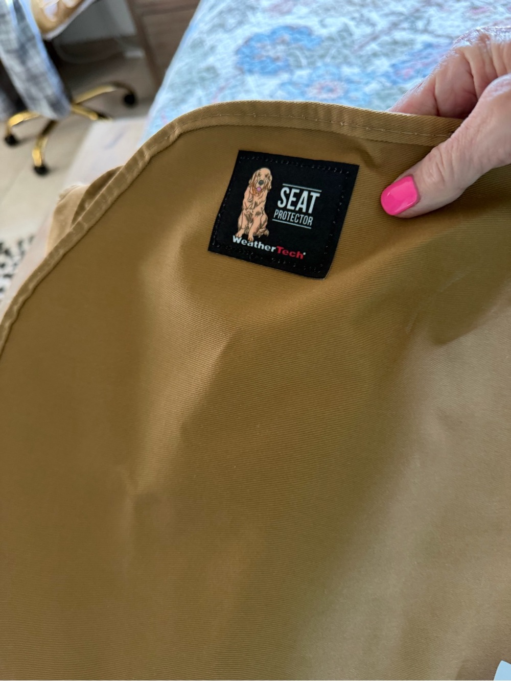 Weather tech back seat cover